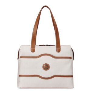 BRAND NEW NEVER USED Delsey Chatelet Air 2 Shoulder Bag  Beige